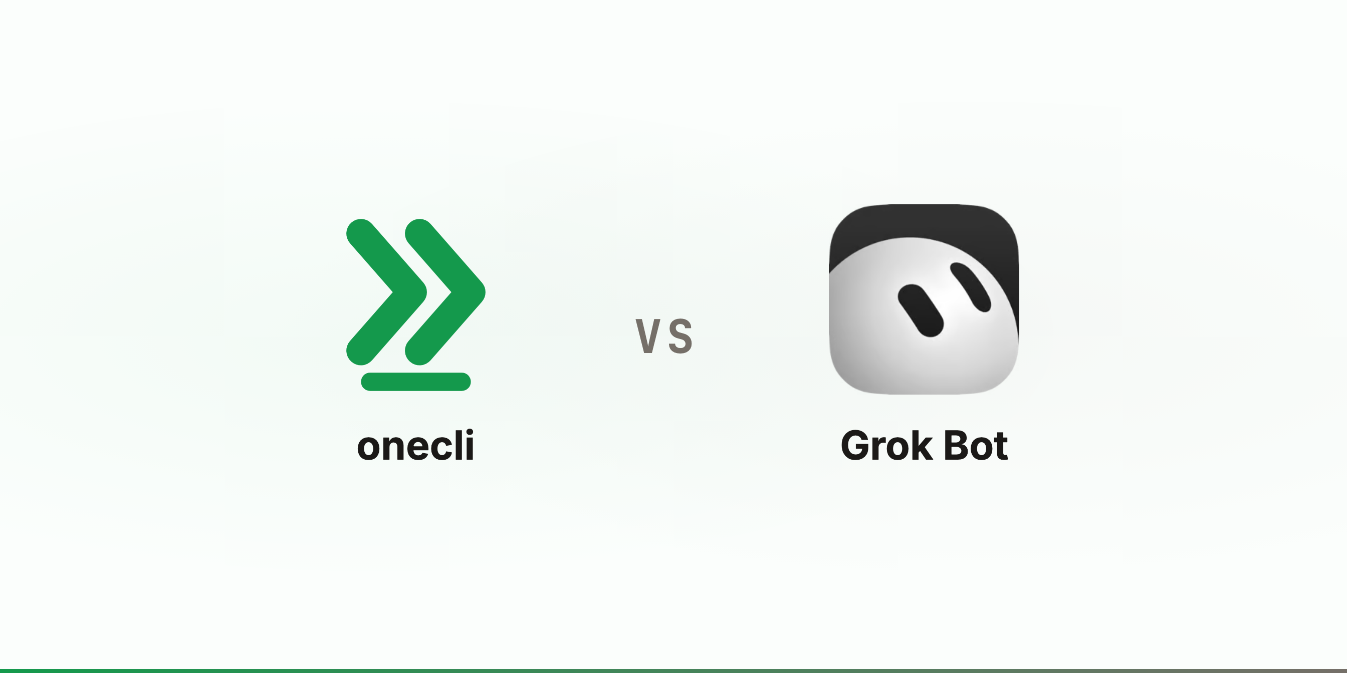 OneCLI vs Grok Bot