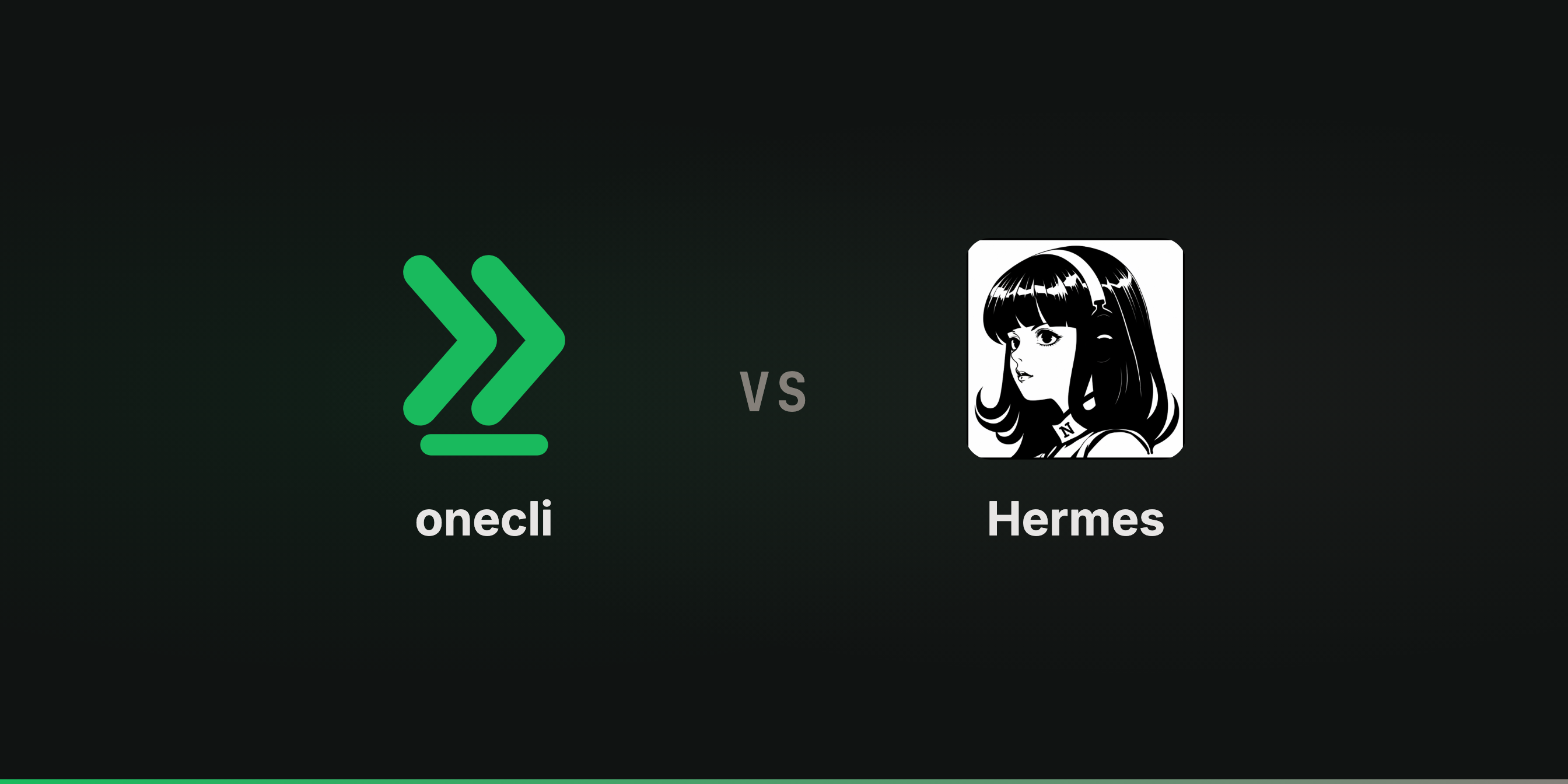 OneCLI compared with Hermes Agent by Nous Research