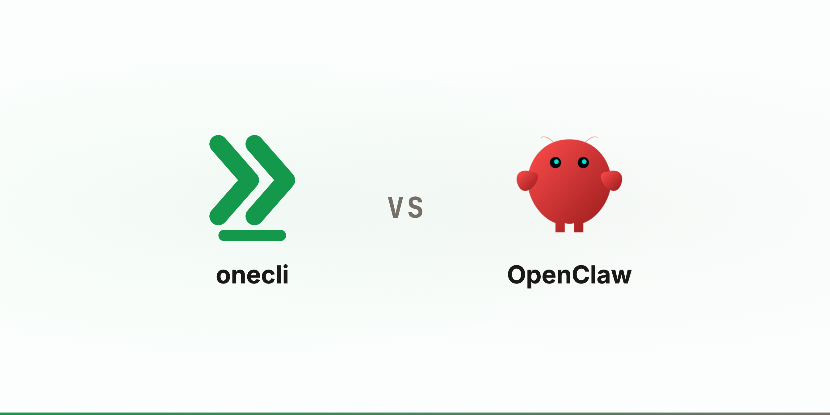 OneCLI compared with OpenClaw