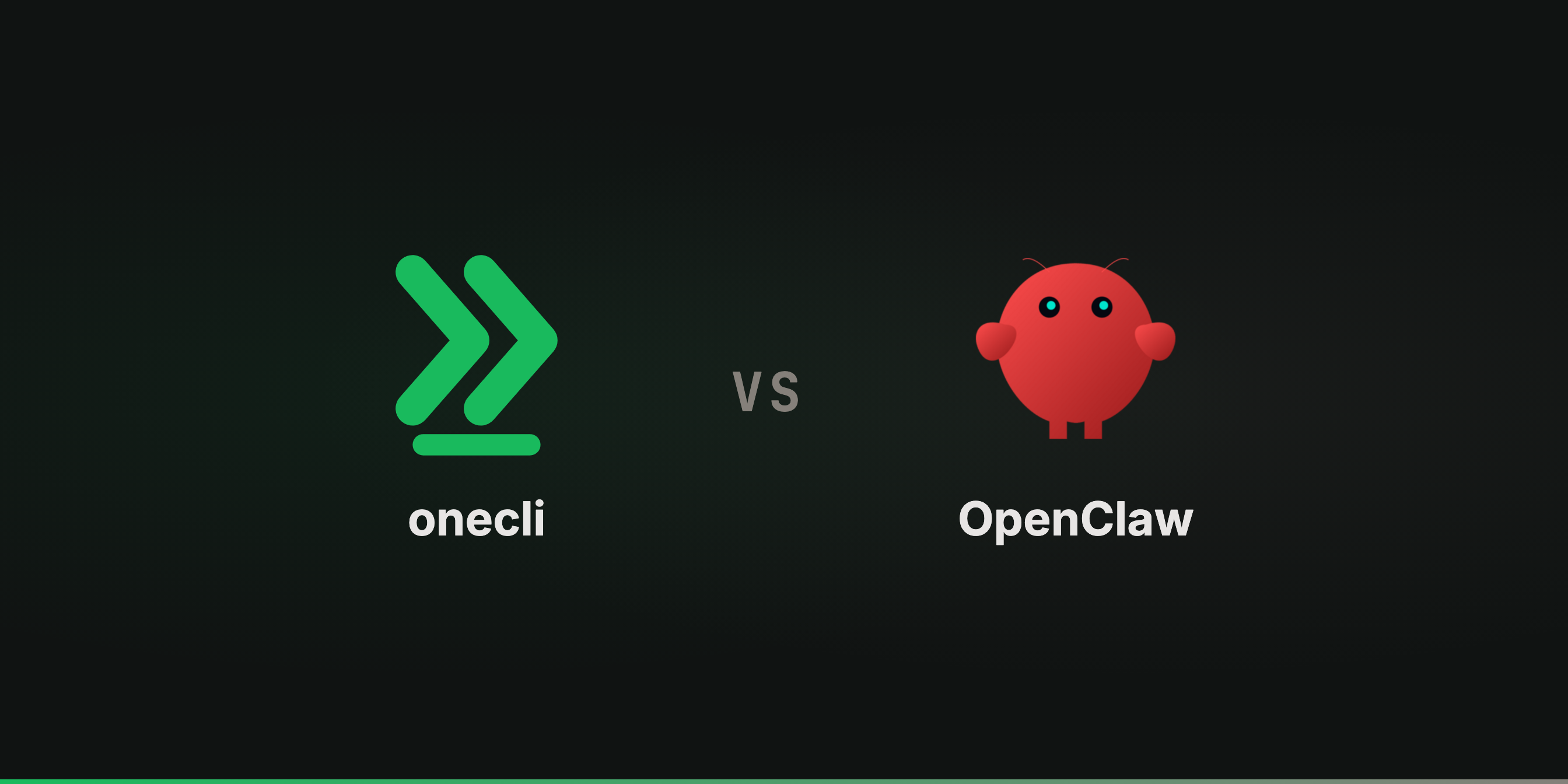 OneCLI compared with OpenClaw